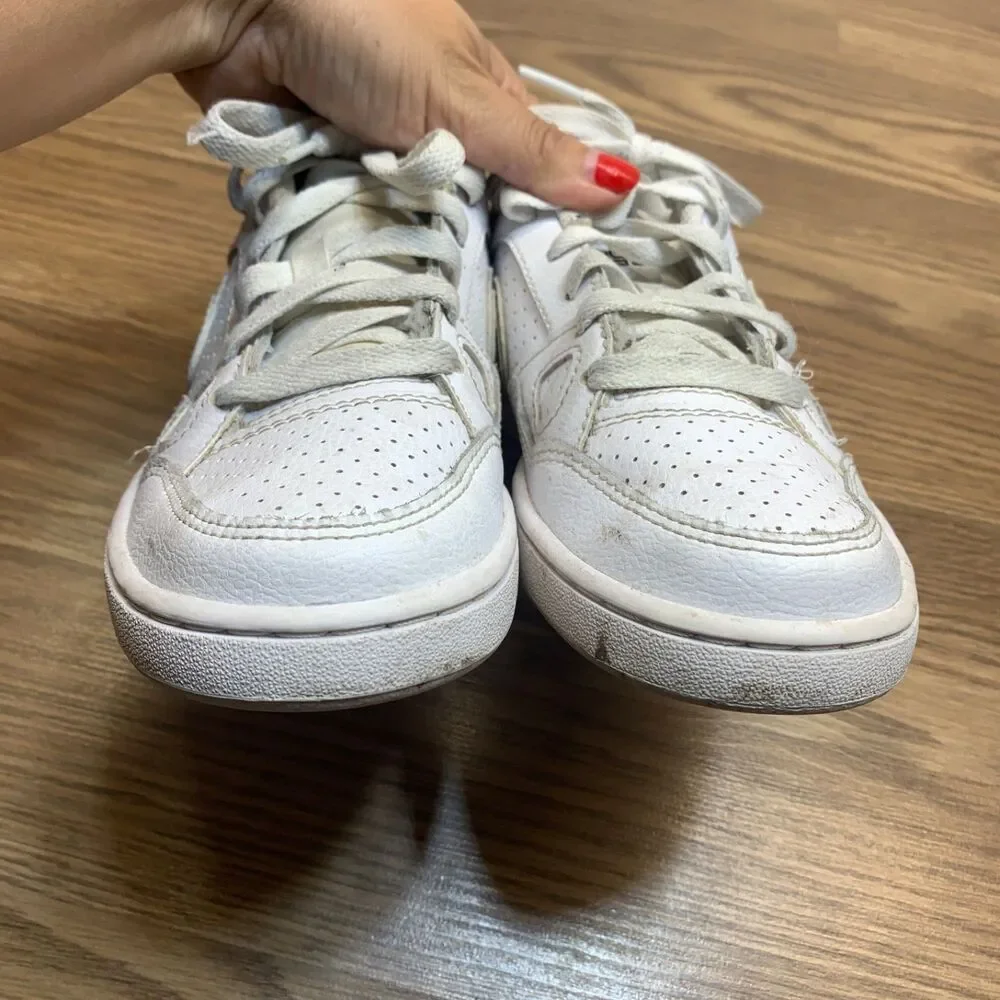 Nike Size 5Y Son Of Force 615153-109‎ Youth White Athletic Sneaker Shoes